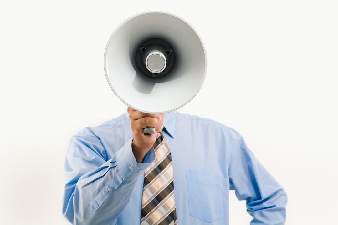 Megaphone - Photo by Pressmaster from Pexels