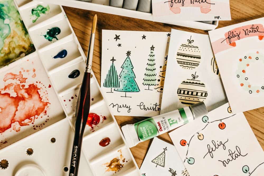 Artsy Christmas Card - Photo by Jonathan Borba from Pexels