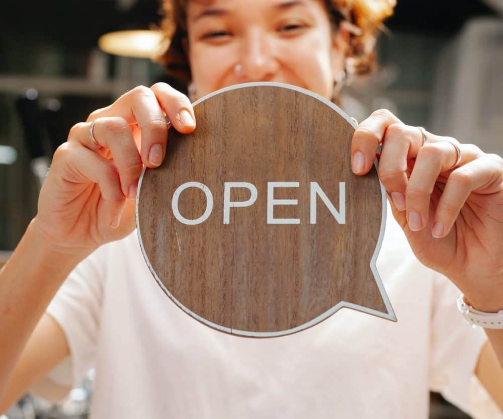 Door sign - Photo by Tim Douglas from Pexels